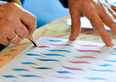 Atelier de calligraphie hébraïque – Michel Moché – Expression et intériorité